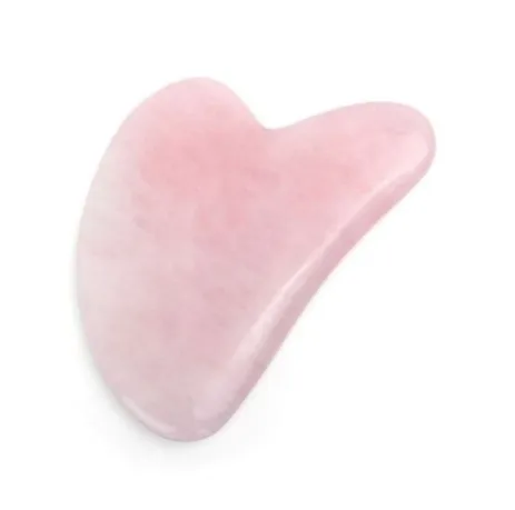 3D Mассажер Гуаша из розового кварца для лица Ayoume Massager GUASHA rose quartz