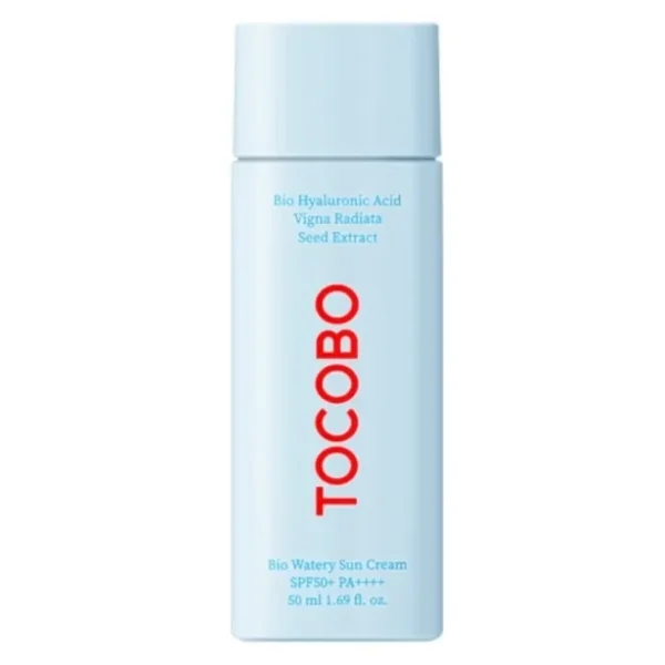Лёгкий солнцезащитный крем с гиалуроновой кислотой Tocobo Bio Watery Sun Cream SPF50+ PA++++