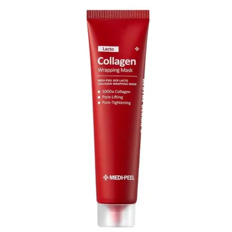 Лифтинговая маска-плёнка с коллагеном для сужения пор MEDIPEEL Red Lacto Collagen Wrapping Mask MEDIPEEL Red Lacto Collagen Wrapping Mask 5