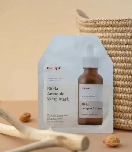 Восстанавливающая гидрогелевая маска с бифидобактериями Manyo Bifida Ampoule Wrap Mask Manyo Bifida Ampoule Wrap Mask 3