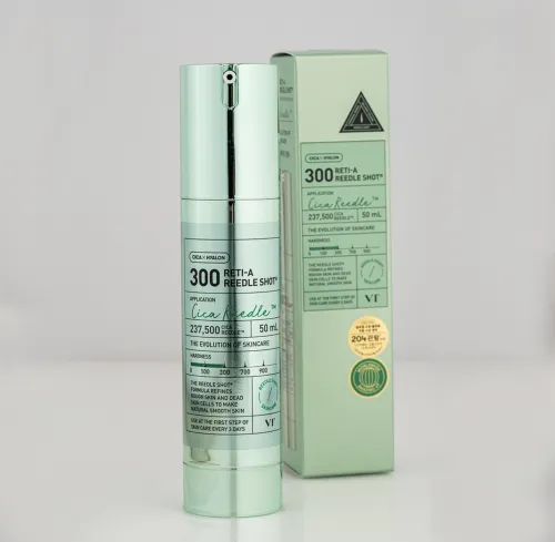 Интенсивная бустер-сыворотка с микроиглами и ретинолом VT Cosmetics Reti-A Reedle Shot 300 VT Cosmetics Reti-A Reedle Shot 300 3