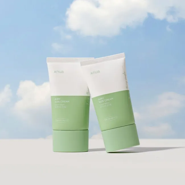 Минеральный солнцезащитный крем для чувствительной кожи Anua Airy Sun Сream SPF50+ PA++++ ream SPF50+ PA++++ 5