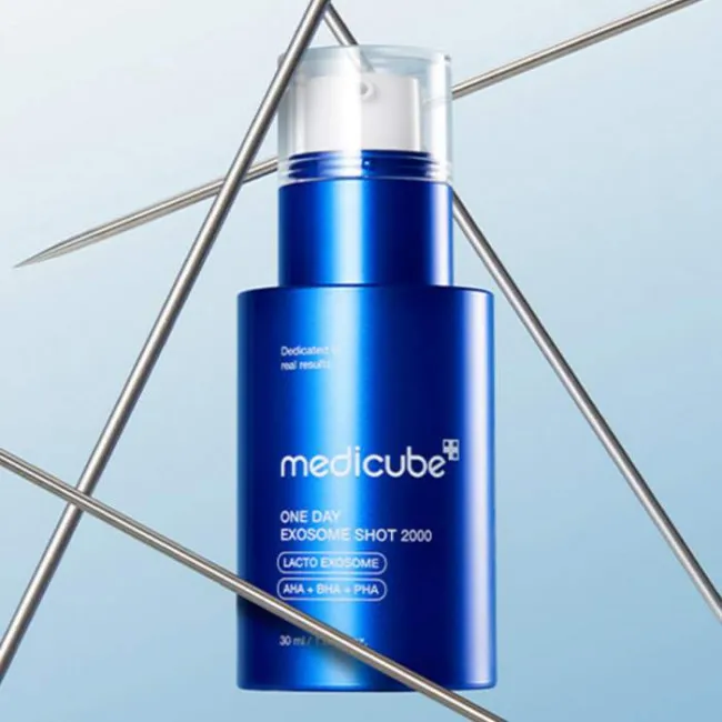 Ампула с микроиглами для сужения пор medicube One Day Exosome Shot 2000 medicube One Day Exosome Shot 2000 4
