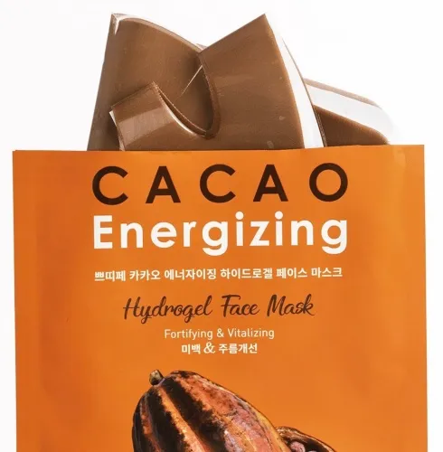 Petitfee Cacao Energizing Hydrogel Face Mask 2