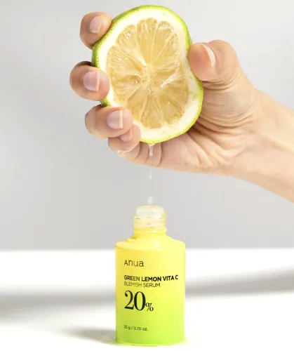 Осветляющая липосомальная сыворотка с зелёным лимоном Anua Green Lemon Vita C Serum Anua Green Lemon Vita C Serum 4