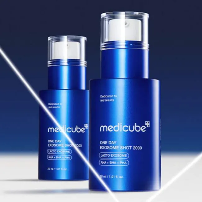 Ампула с микроиглами для сужения пор medicube One Day Exosome Shot 2000 medicube One Day Exosome Shot 2000 3