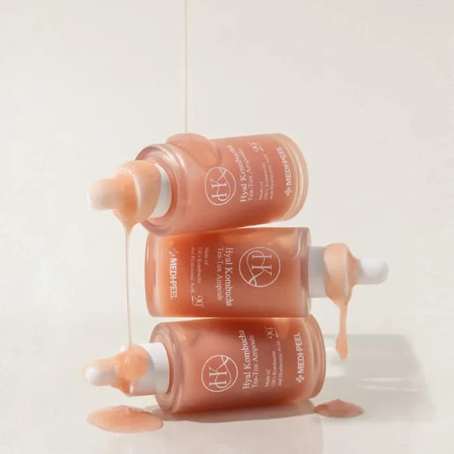 Восстанавливающая ампула с комбуча и церамидами для сияния кожи MEDIPEEL Hyal Kombucha Tea-Tox Ampoule MEDIPEEL Hyal Kombucha Tea-Tox Ampoule 3