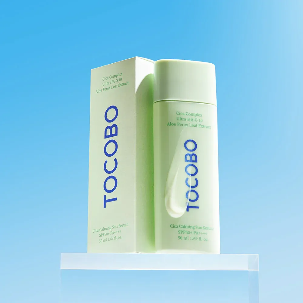 Успокаивающая солнцезащитная сыворотка с центеллой Tocobo Cica Calming Sun Serum SPF50+ PA++++ Tocobo Cica Calming Sun Serum SPF50+ PA++++ 5