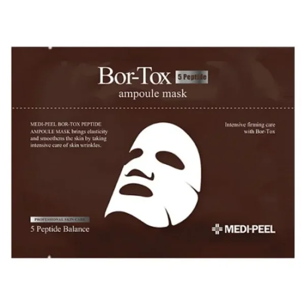 Контакты Омолаживающая лифтинг-маска с пептидным комплексом MEDIPEEL Bor-Tox Ampoule Mask