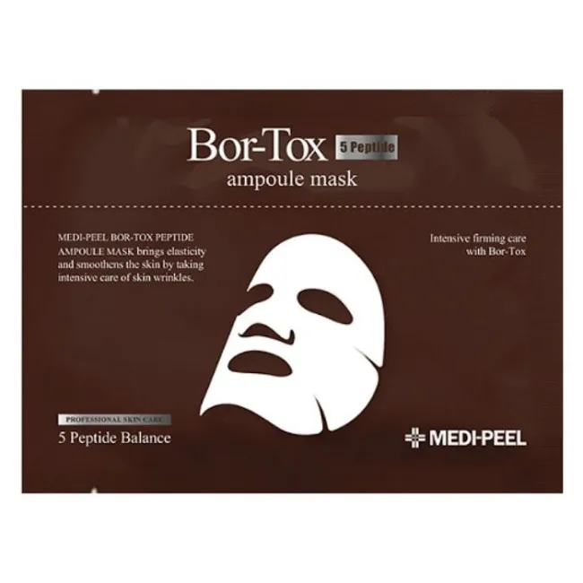 Омолаживающая лифтинг-маска с пептидным комплексом MEDIPEEL Bor-Tox Ampoule Mask Омолаживающая лифтинг-маска с пептидным комплексом MEDIPEEL Bor-Tox Ampoule Mask