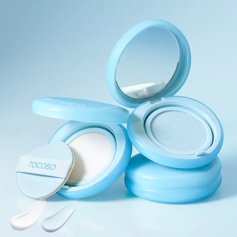 Солнцезащитный кушон для выравнивания тона и сужения пор Tocobo Blur Finish Sun Cushion SPF50+ PA++++ Tocobo Blur Finish Sun Cushion SPF50+ PA++++ 3