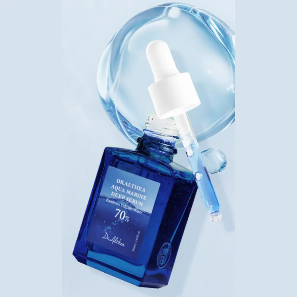 Сыворотка с ПДРН и бамбуком для глубокого увлажнения и тонуса кожи Dr. Althea Aqua Marine Deep Serum Dr. Althea Aqua Marine Deep Serum 2