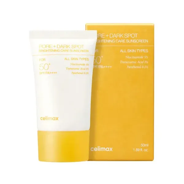 Осветляющий солнцезащитный крем с ниацинамидом Celimax Pore+Dark Spot Brightening Care Sunscreen SPF50+ PA++++ Celimax Pore+Dark Spot Brightening Care Sunscreen SPF50+ PA++++ 3