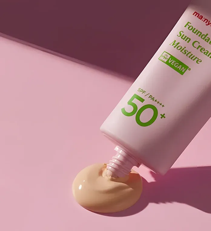 Выравнивающий солнцезащитный крем с тоном Manyo Foundation-Free Sun Cream Moisture SPF50+ PA++++ Manyo Foundation-Free Sun Cream Moisture SPF50+ PA++++ 2
