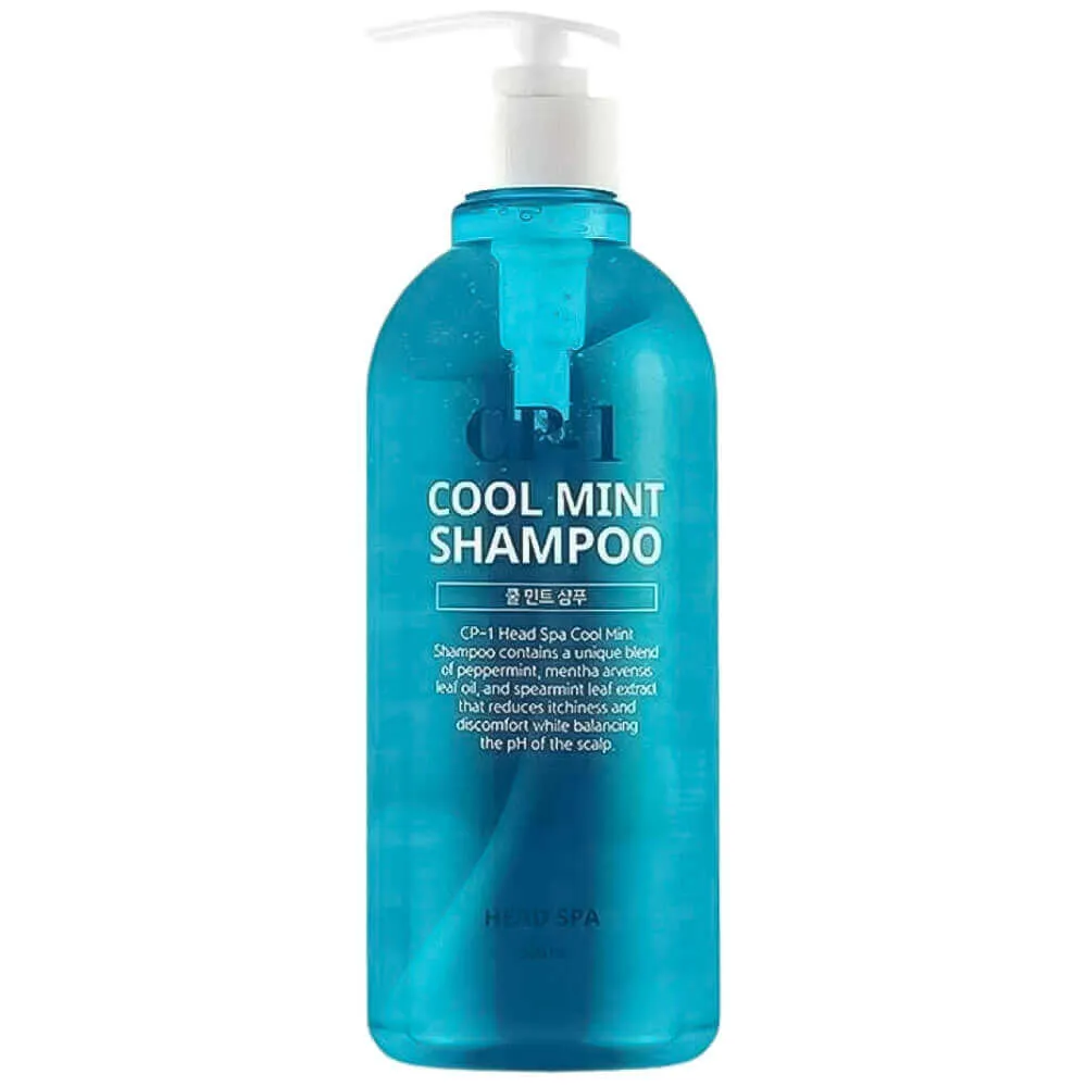 Охлаждающий шампунь с мятой для жирных волос Esthetic House CP-1 Head Spa Cool Mint Shampoo Охлаждающий шампунь с мятой для жирных волос Esthetic House CP-1 Head Spa Cool Mint Shampoo