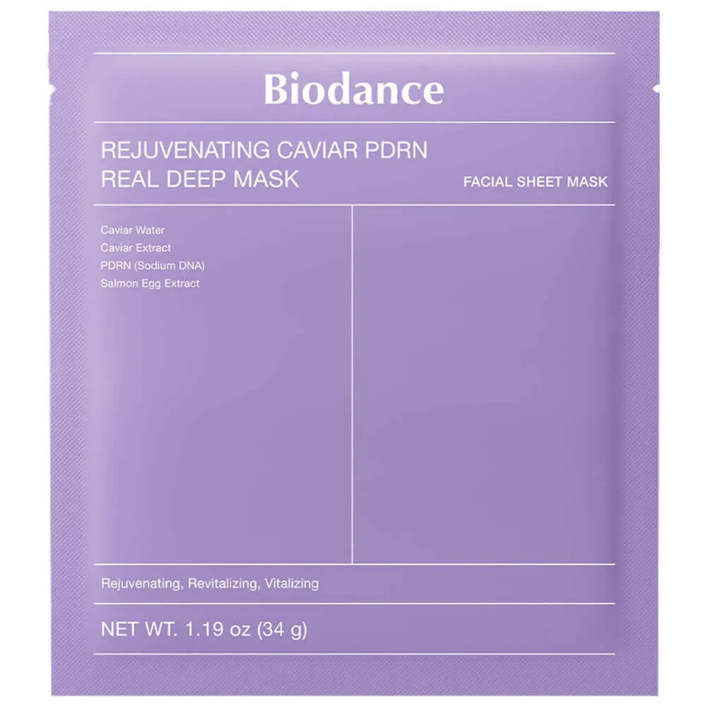 Ночная гидрогелевая маска с ПДРН и икрой для упругости кожи Biodance Rejuvenating Caviar PDRN Real Deep Mask Ночная гидрогелевая маска с ПДРН и икрой для упругости кожи Biodance Rejuvenating Caviar PDRN Real Deep Mask