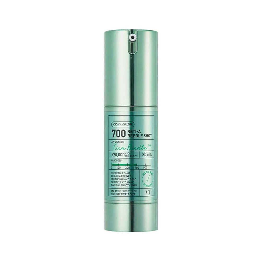 Интенсивная бустер-сыворотка с микроиглами и ретинолом VT Cosmetics Reti-A Reedle Shot 700 Интенсивная бустер-сыворотка с микроиглами и ретинолом VT Cosmetics Reti-A Reedle Shot 700