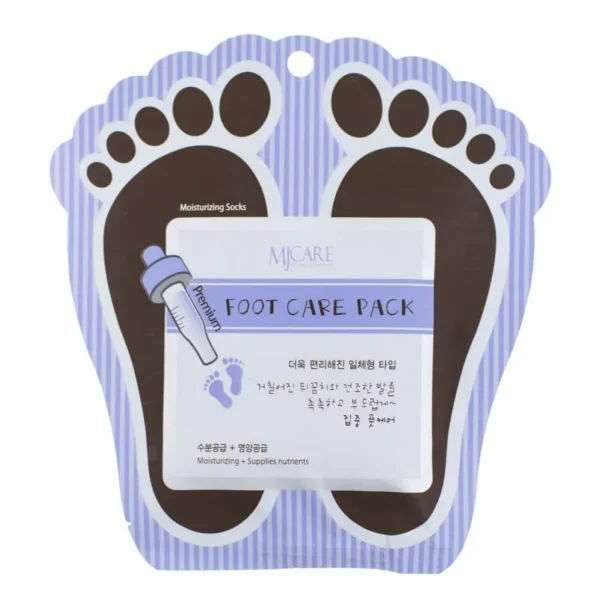 Смягчающая маска-носочки для ног Mijin Premium Foot Care Pack