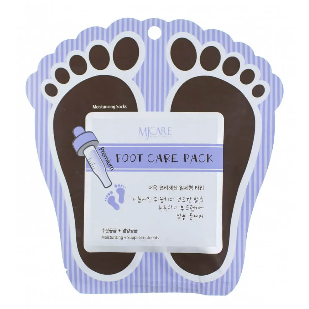 Смягчающая маска-носочки для ног Mijin Premium Foot Care Pack Смягчающая маска-носочки для ног Mijin Premium Foot Care Pack