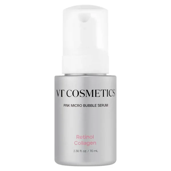 Антивозрастная пузырьковая сыворотка с ретинолом VT Cosmetics Retinol Collagen Pink Micro Bubble Serum