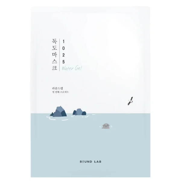 Контакты Интенсивно увлажняющая маска с морской водой Round Lab 1025 Dokdo Hydrating Water Gel Mask Sheet