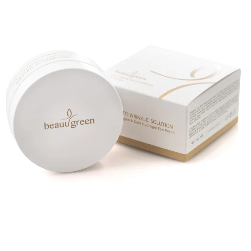 Антивозрастные гидрогелевые патчи с золотом и коллагеном BeauuGreen Collagen Gold Hydrogel Eye Patch BeauuGreen Collagen Gold Hydrogel Eye Patch 4