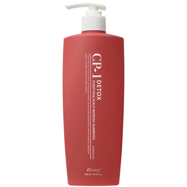 Шампунь против выпадения и жирности волос с имбирём Esthetic House CP-1 Detox Purifying Scalp Refresh Shampoo