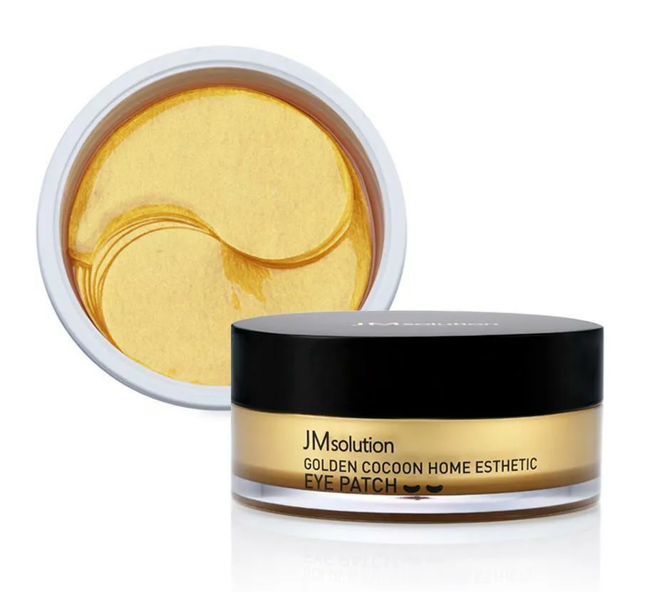 Омолаживающие гидрогелевые патчи с шёлком и золотом JMsolution Golden Cocoon Home Esthetic Eye Patch Омолаживающие гидрогелевые патчи с шёлком и золотом JMsolution Golden Cocoon Home Esthetic Eye Patch