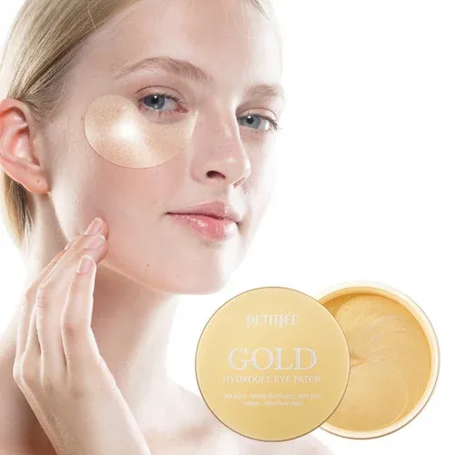 Омолаживающие патчи для век с золотом и коллагеном Petitfee Gold Hydrogel Eye Patch Petitfee Gold Hydrogel Eye Patch 3
