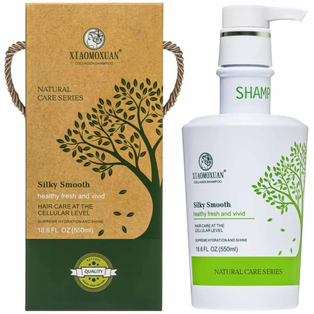 Премиальный шампунь с коллагеном для повреждённых волос Xiaomoxuan Silky Smooth Shampoo Collagen Премиальный шампунь с коллагеном для повреждённых волос Xiaomoxuan Silky Smooth Shampoo Collagen
