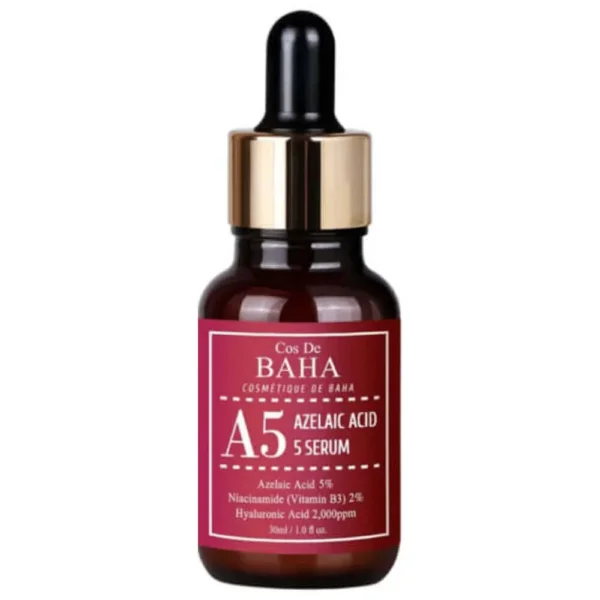 Сыворотка с азелаиновой кислотой для чувствительной кожи Cos De Baha Azelaic Acid 5 Serum