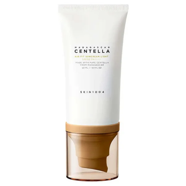 Легкий солнцезащитный крем с центеллой SKIN1004 Madagascar Centella Air-Fit Suncream Light SPF30 PA++++