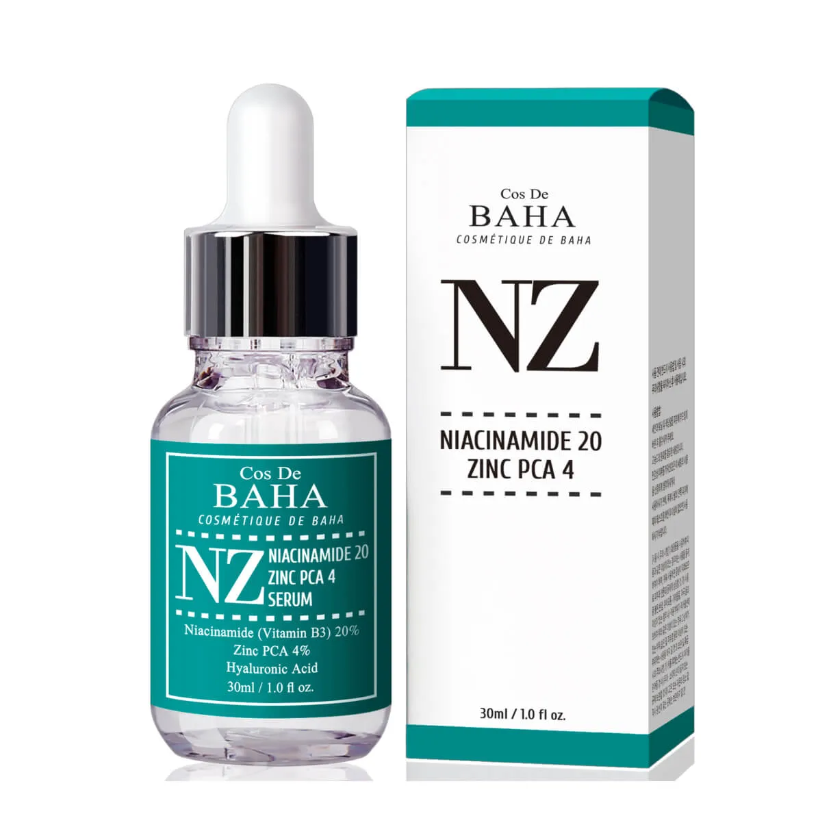 Сыворотка для сужения пор для жирной кожи Cos De BAHA Niacinamide 20% Zinc 4% Pore Reducer Pore Reducer 2