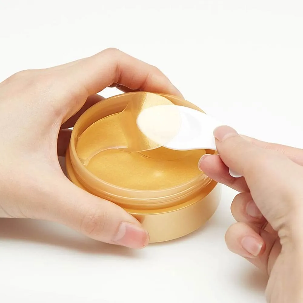 Омолаживающие гидрогелевые патчи с шёлком и золотом JMsolution Golden Cocoon Home Esthetic Eye Patch JMsolution Golden Cocoon Home Esthetic Eye Patch 2