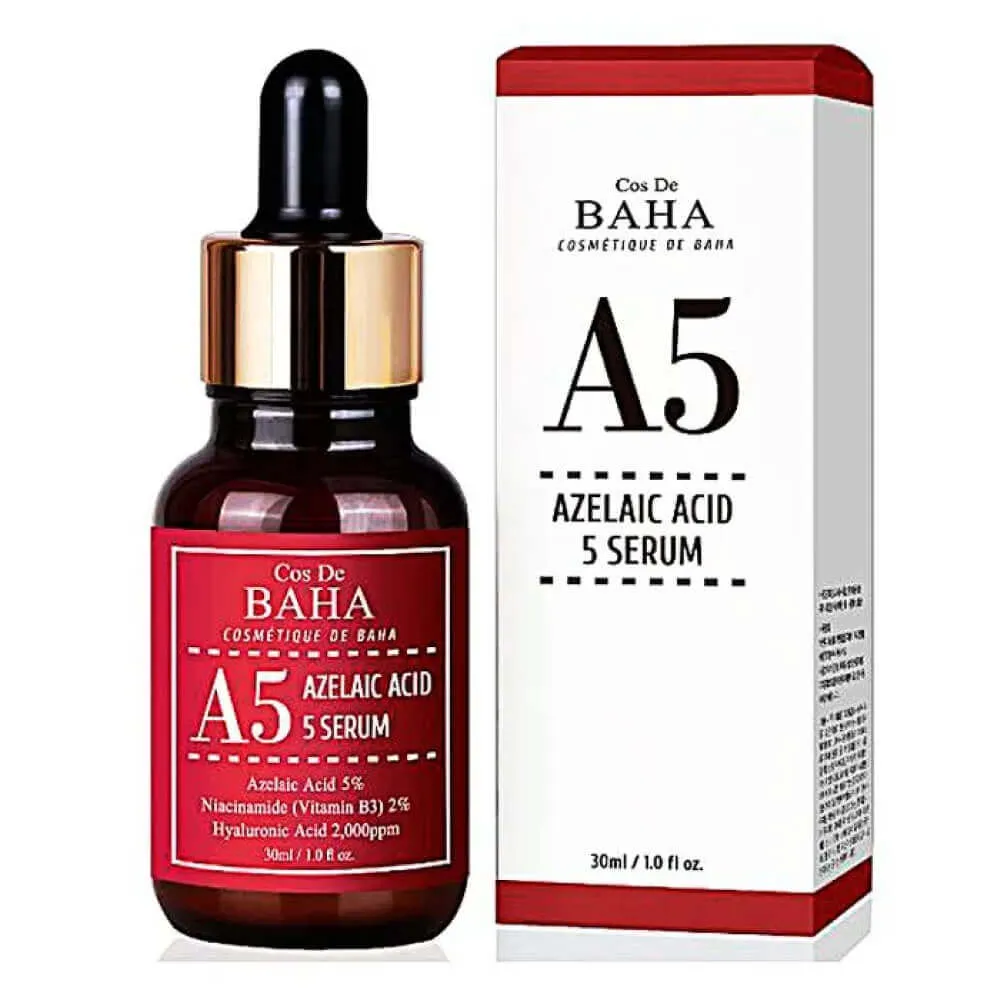 Сыворотка с азелаиновой кислотой для чувствительной кожи Cos De Baha Azelaic Acid 5 Serum Cos De Baha Azelaic Acid 5 Serum 2
