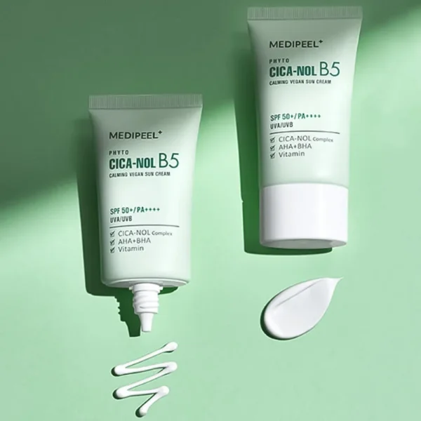 MEDIPEEL Phyto Cica-Nol B5 Calming Vegan Sun Cream SPF50+ PA++++ 2