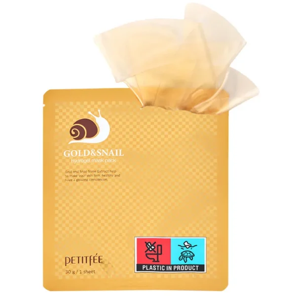 Petitfee Gold & Snail Hydrogel Mask Pack 2