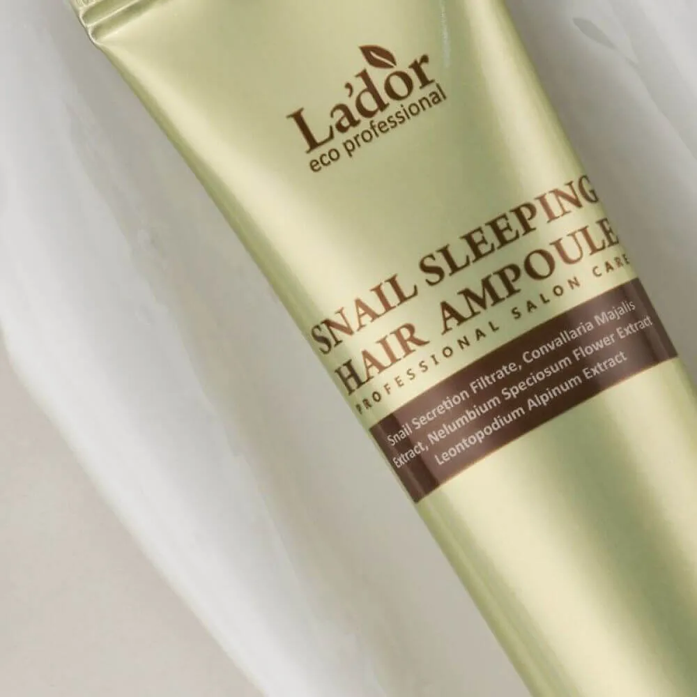 Ночная восстанавливающая сыворотка для волос Lador Snail Sleeping Clinic Ampoule Lador Snail Sleeping Clinic Ampoule 2