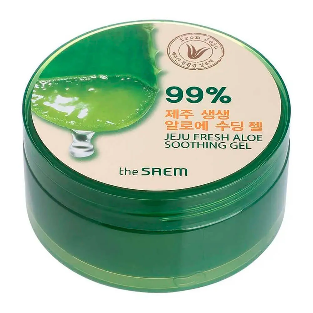 Универсальный гель алоэ для лица и тела The Saem Jeju Fresh Aloe Soothing Gel 99% Универсальный гель алоэ для лица и тела The Saem Jeju Fresh Aloe Soothing Gel 99%