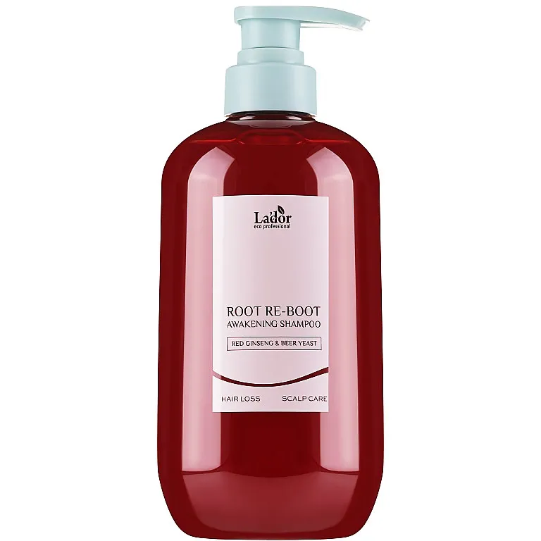 Шампунь с женьшенем для роста волос Lador Root Re-Boot Awakening Shampoo Red Ginseng & Beer Yeast Lador Root Re-Boot Awakening Shampoo Red Ginseng & Beer Yeast 3