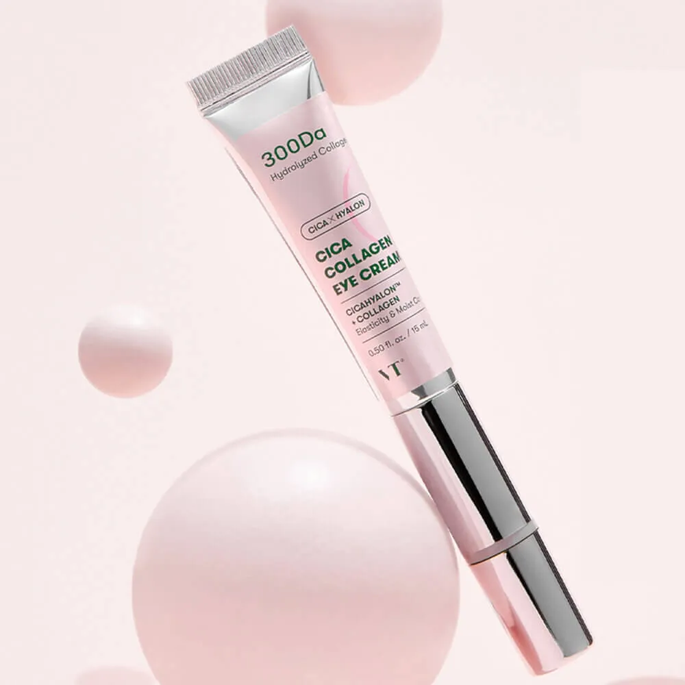 Массажный крем для век с коллагеном для упругости кожи VT Cosmetics Cica Collagen Eye Cream VT Cosmetics Cica Collagen Eye Cream 3