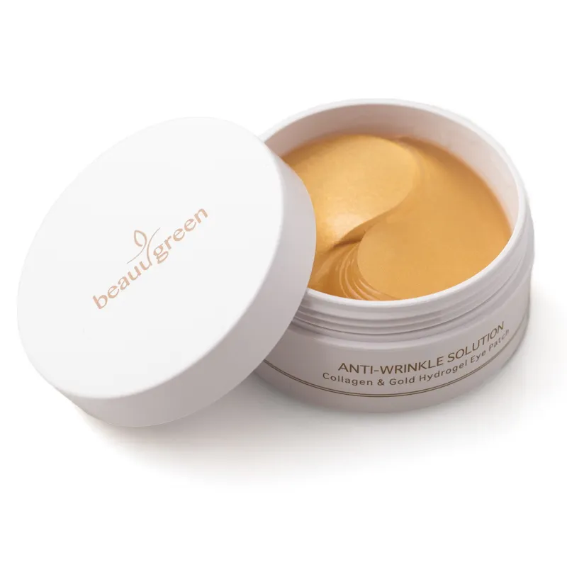 Антивозрастные гидрогелевые патчи с золотом и коллагеном BeauuGreen Collagen Gold Hydrogel Eye Patch BeauuGreen Collagen Gold Hydrogel Eye Patch 2