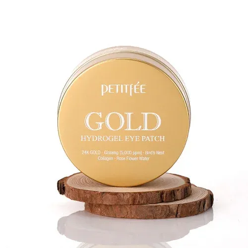 Омолаживающие патчи для век с золотом и коллагеном Petitfee Gold Hydrogel Eye Patch Petitfee Gold Hydrogel Eye Patch 4