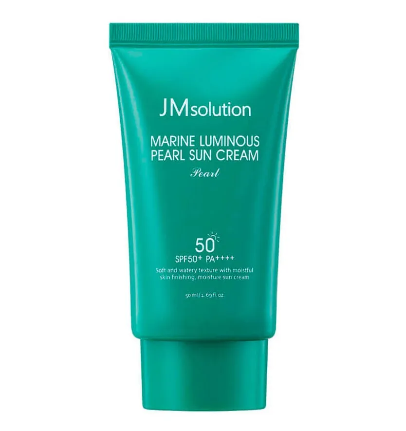 Выравнивающий солнцезащитный крем с экстрактом жемчуга JMsolution Marine Luminous Pearl Sun Cream SPF50+ PA++++ Выравнивающий солнцезащитный крем с экстрактом жемчуга JMsolution Marine Luminous Pearl Sun Cream SPF50+ PA++++