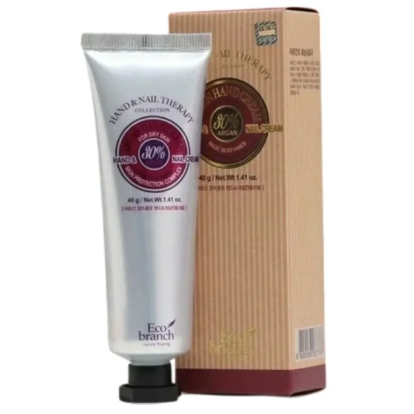 Питательный крем для рук и ногтей с аргановым маслом Eco Branch Hand&Nail Therapy Argan