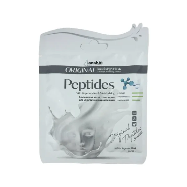 Омолаживающая альгинатная маска для лица с пептидами Anskin Original Peptide Modeling Mask