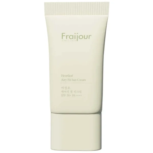 Лёгкий солнцезащитный крем с хауттюйнией Fraijour Heartleaf Airy Fit Sun Cream SPF50+ PA++++