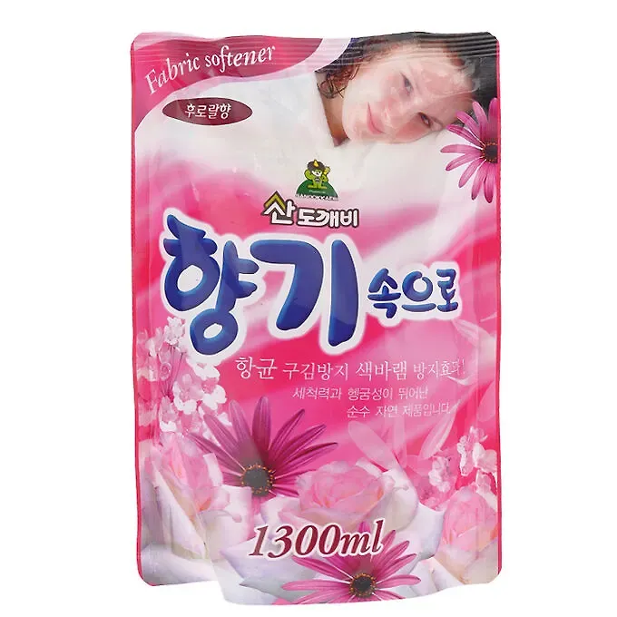 Кондиционер для белья цветочный с минимальной отдушкой SANDOKKAEBI Soft Aroma Кондиционер для белья цветочный с минимальной отдушкой SANDOKKAEBI Soft Aroma