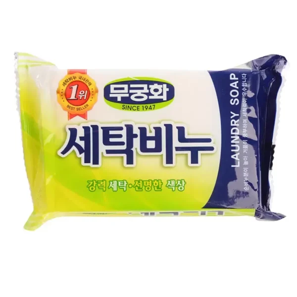 Мыло хозяйственное отбеливающее Mukunghwa Laundry Soap