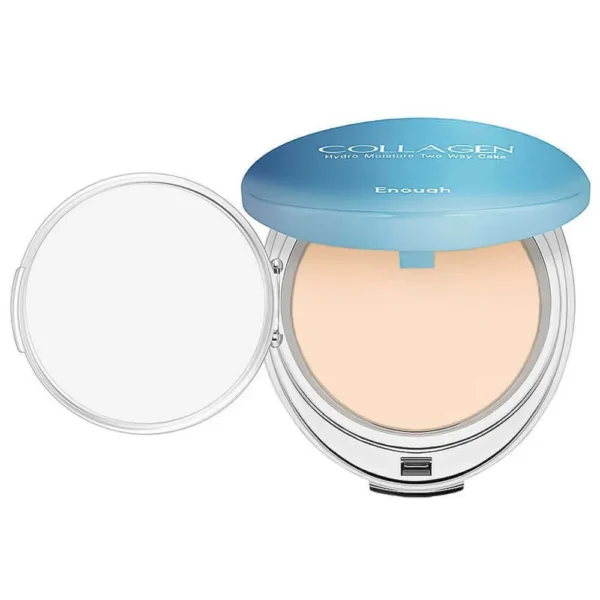 Увлажняющая коллагеновая пудра со сменным блоком Enough Collagen Hydro Moisture Two Way Cake SPF25 PA++